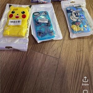 Yellow Cartoon Character Phone Case Silicone Cover